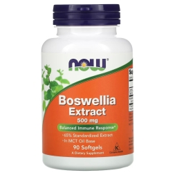 БАДы для мужчин и женщин NOW Boswellia Extract 500 mg   (90 softgels)