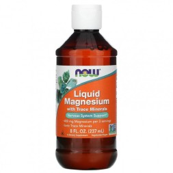 Минералы NOW Magnesium Liquid   (237ml.)